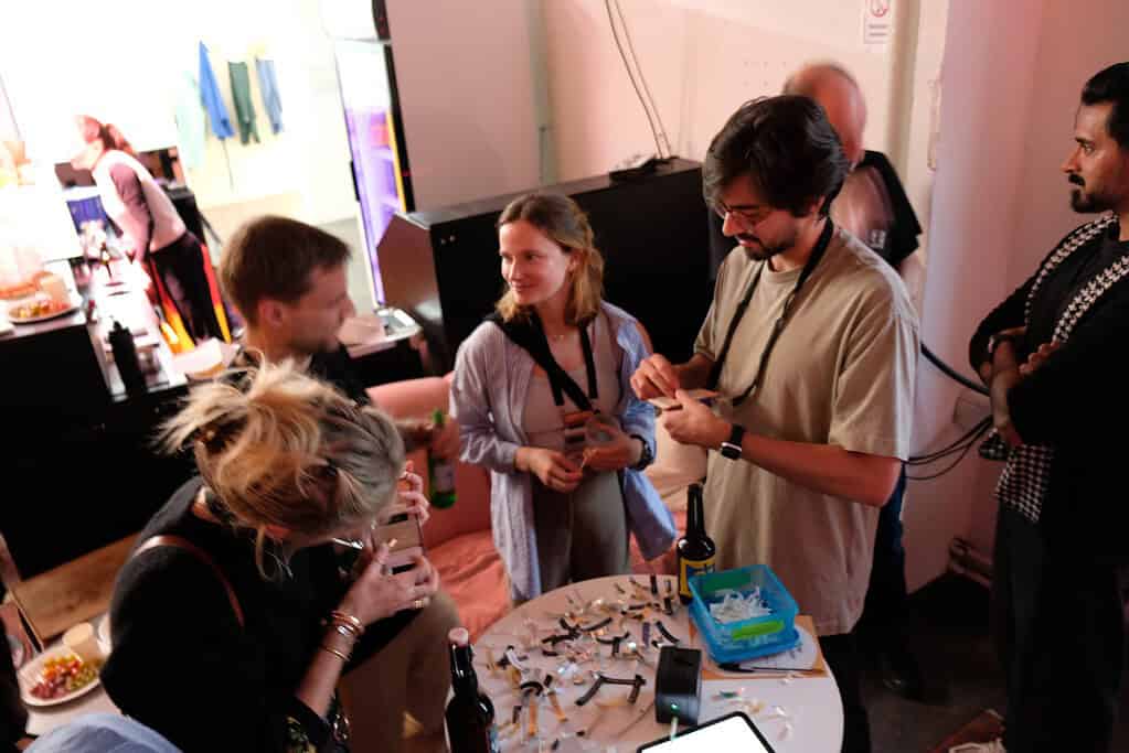 Attendees engaging and networking at the Coffeehouse Conference event.